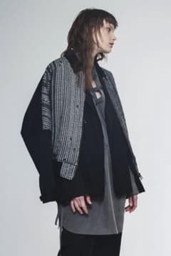 denim fabric BL / blkのサムネイル
