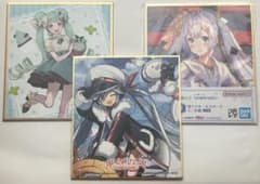 初音ミク　ミニ色紙 3枚セットのサムネイル