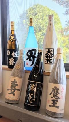 □魔王・鐵憲・佐藤黒・妻・界・大和桜1800ml6本組□ラスト1組 