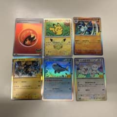 ポケモンカード 25周年記念 プロモカード 6枚セットのサムネイル