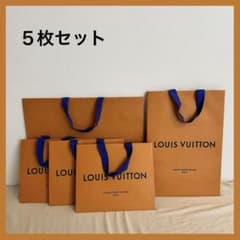 LOUIS VUITTON】ショッパー 5枚セット ルイヴィトン ショップ袋 - メルカリ