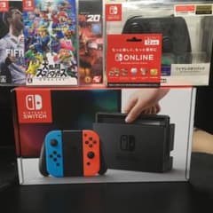 Nintendo Switch Joy-Con (L) ネオンブルー / (R…のサムネイル