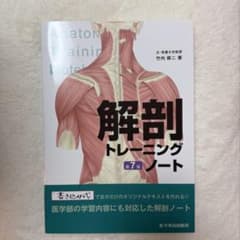 解剖トレーニングノート 第7版 書き込み式 医学学習のサムネイル