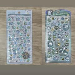 サンリオ　ポチャッコ　シール　2セット　ボンボンドロップシール・うるちゅるシールのサムネイル