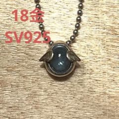 ゴ*ラ様 18金　シルバー925 ネックレス　ナバホ族　ヴィンテージ ゴ*ラ様 18金 シルバー925 ネックレス ナバホ族 ヴィンテージ - メルカリ