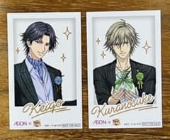 新テニスの王子様 イオンコラボ チェキ風カード 跡部 白石 - メルカリ