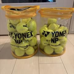 新品　YONEX NP テニスボール ノンプレッシャー　　２パック52個のサムネイル