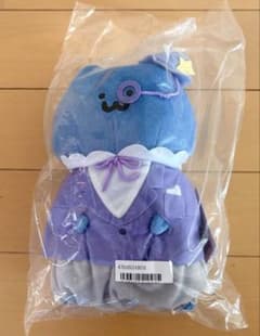 【新品】お文具といっしょパステルおめかしぬいぐるみPart1／猫さん