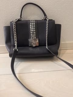 Michael Kors スタッズ ショルダーバッグ ネイビーのサムネイル