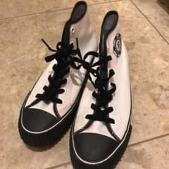 PF FLYERS ハイカットスニーカー 白黒のサムネイル