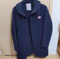 DANTON ウールモッサピーコート ネイビー 34 DANTON ウールモッサコート ネイビー 34 - メルカリ