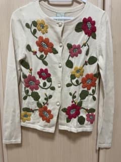 シビラ sybilla 刺繍 花 カーディガン - メルカリ