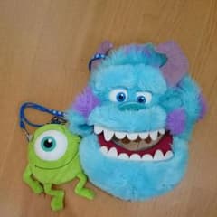 ピクサー モンスターズインク サリー マイク パスケース ファンキャップのサムネイル