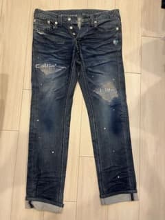 FranCisT_MOR.K.S ラメ スワロフスキー ジーンズ size3 - メルカリ
