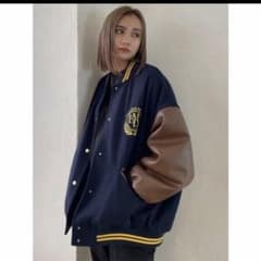 EMODA スタジャン ネイビーのサムネイル