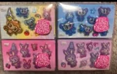 ナルミヤ、メゾピアノミニュるシール 4種セット 立体ぷっくりシールのサムネイル