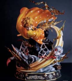 最終の価格処分善逸ガレージキットフィギュア塗装済み樹脂製スタチュー完成品1／4のサムネイル