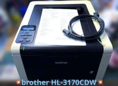 brother HL-3170CDW レーザープリンター A4サイズ - メルカリ