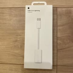 Apple USB-C to Lightning アダプターのサムネイル