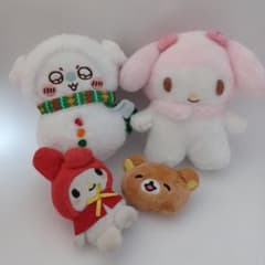 치이카와 마이멜로디 리락쿠마 4 세트 봉제 인형 마스코트