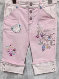 メゾピアノ ミミポポ 刺繍パンツ 110 平成レトロ y2k - メルカリ
