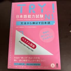 Try!日本語能力試験N1文法から伸ばす日本語 : ベトナム語版のサムネイル