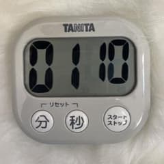タニタ タイマー でか見え TD-384 グレーのサムネイル