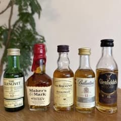 ウイスキーミニボトルセット - メルカリ