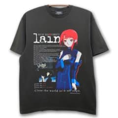 レア・新品】serial experiments lain レイン Tシャツ - メルカリ