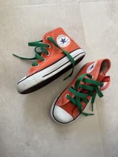 コンバース　16cm オレンジ　converseのサムネイル