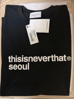 【新品タグ付】thisisneverthat ソウル Tシャツ 黒 Mのサムネイル
