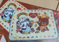 グラグラ　ブランケット　ピンク　ベィビー柄のサムネイル