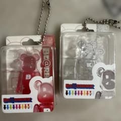 BE@RBRICK 赤 クリア 2体セットのサムネイル