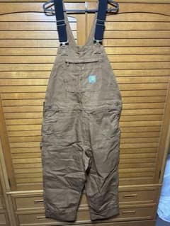 Carhartt ブラウン オーバーオールのサムネイル