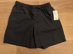 未使用タグ付き　無印良品 洗いざらしショートパンツ オーガニックコットンのサムネイル