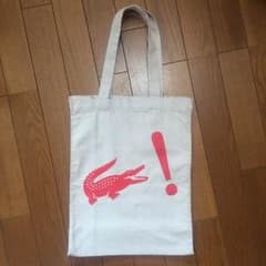 10月末迄値下❤️マチあり LACOSTE L!VE 非売品 トートバッグ 新品のサムネイル