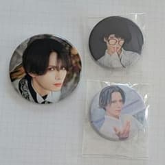 히라가 용성 캔 배지 3개 세트