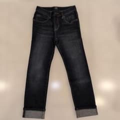 【美品】GAP キッズ デニムパンツ 濃紺　140のサムネイル
