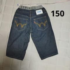 EDWIN デニムハーフパンツ ウエストゴムのサムネイル