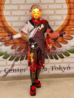 XL 原神 コスプレ 楓原万葉 ゲーム 衣装 ハロウィン イベント