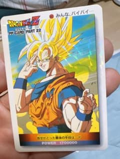 ドラゴンボールカードダス　PPカード PART 22 孫悟空 ドラゴンボールカードダス PPカード PART 22 孫悟空