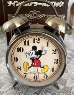Disney ミッキーマウス ハイクオリティ　ツインベルアラームクロックのサムネイル