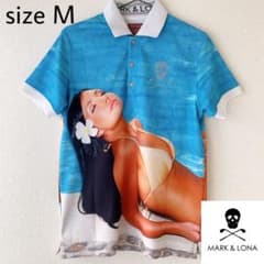 【希少】MARK&LONA マークアンドロナ ポロシャツ 半袖 スカル M 希少】MARK&LONA マークアンドロナ ポロシャツ 半袖 スカル M - メルカリ
