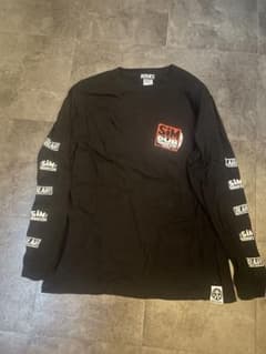 SIM ロングスリーブTシャツ 黒　Lのサムネイル