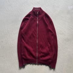 00s katharine hamnett red zip knit ニット - メルカリ