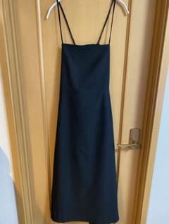 新品タグ付き M_ MOUSSY キャミドレス ブラックのサムネイル