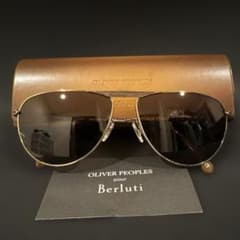 OLIVER PEOPLES × Berluti サングラス コラボ 限定モデル - メルカリ