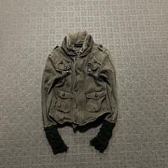 darkwear military cargo wire jacket 退廃 - メルカリ