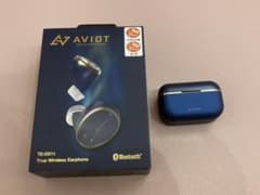 AVIOT TE-D01t 完全ワイヤレスイヤホン ブルーのサムネイル