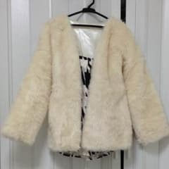 ファーコート＆ワンピースセットのサムネイル